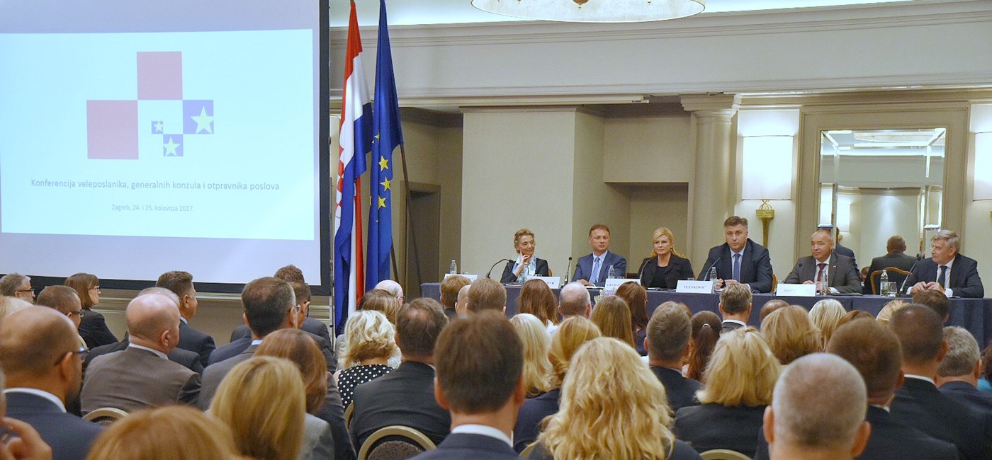 Predsjednik Vlade hrvatskim veleposlanicima: Vi ste produžena ruka hrvatske države u inozemstvu 